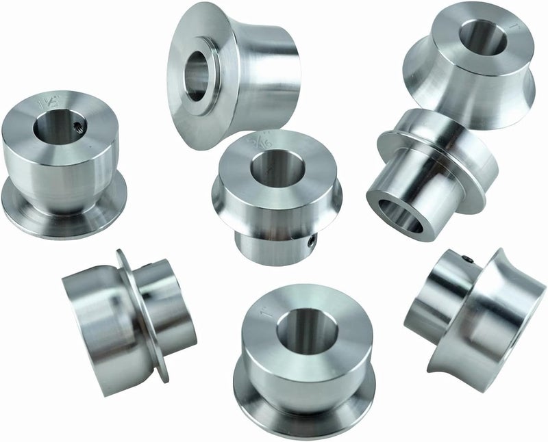 KASTFORCE KF5015 Bead Roller Radius Edge Die Set with 8 dies includes 5/16"-1/2" - 1" - 1 1/2" Radius Dies 22mm (0.866") shaft - Image 1